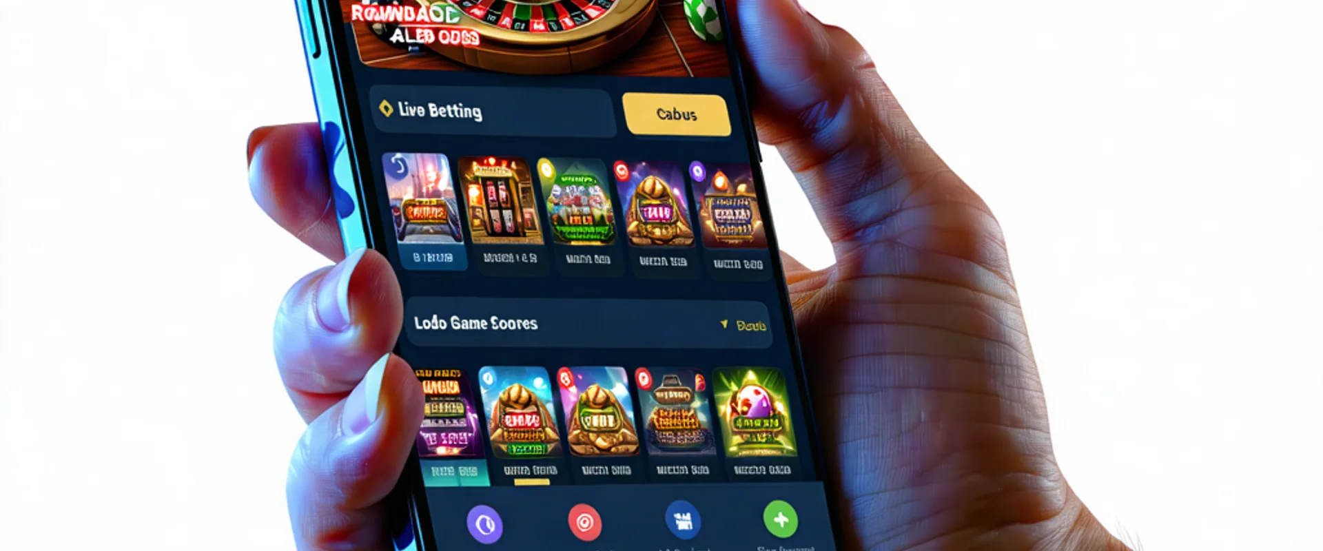 Giao diện ứng dụng clb88 trên điện thoại di động, thể hiện sự tiện lợi và đa dạng trò chơi