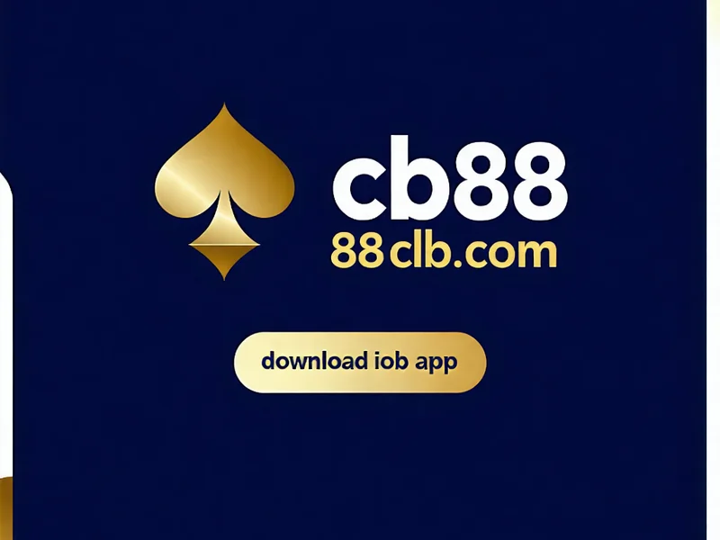 Ảnh chụp màn hình trang web 88clb.com với nút tải ứng dụng iOS được đánh dấu