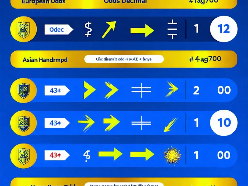 Minh họa các loại tỷ lệ cược phổ biến tại clb88
