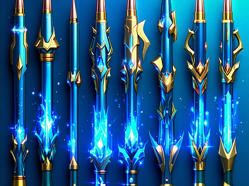 Hình ảnh các loại súng và đạn khác nhau trong game bắn cá của clb88, thể hiện sức mạnh và chiến lược