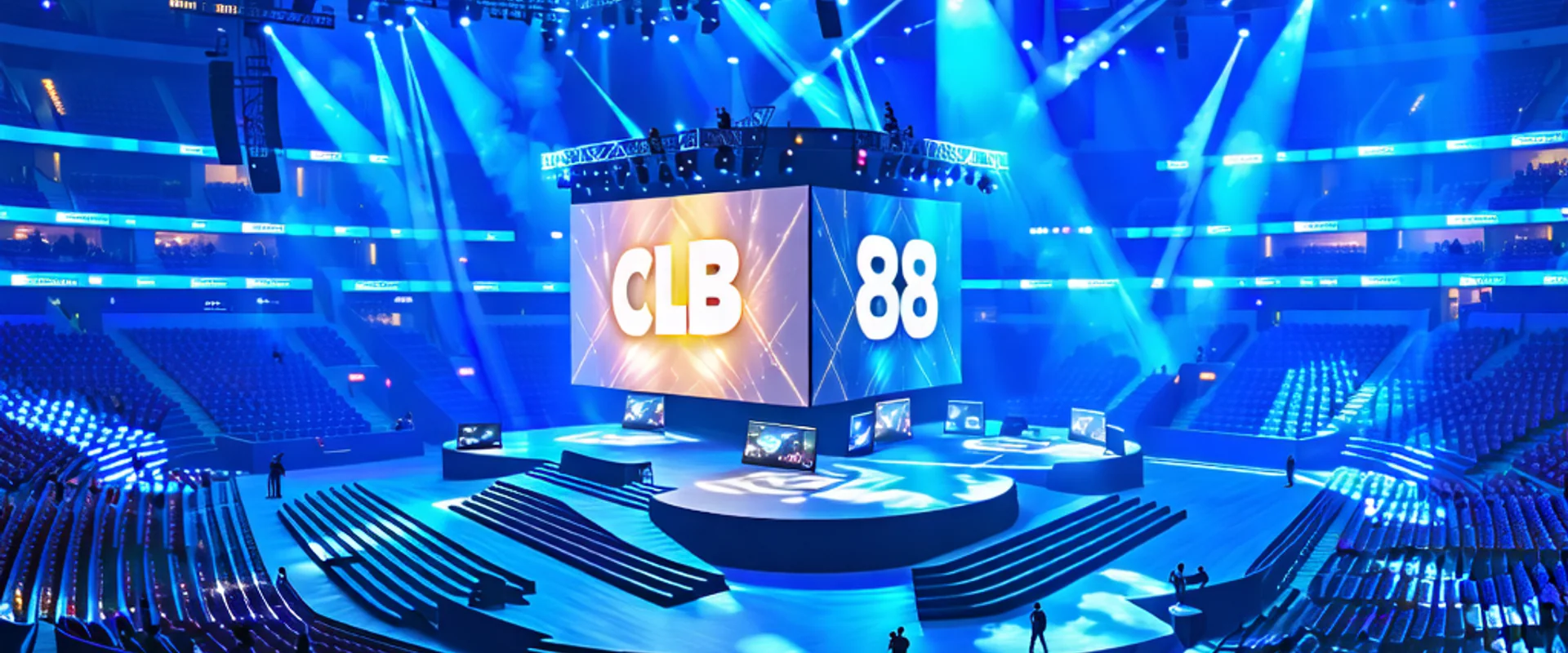 Hình ảnh tổng quan về giải đấu thể thao điện tử trực tiếp tại clb88