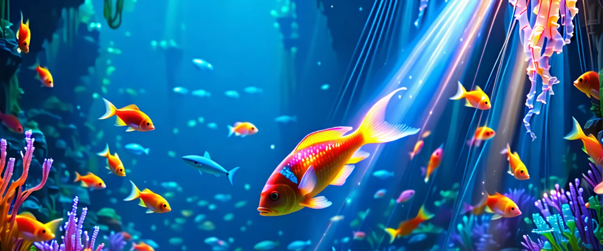 Hình ảnh đại dương rực rỡ với các loài cá và hiệu ứng bắn cá tại clb88, 88clb.com, 88clb88
