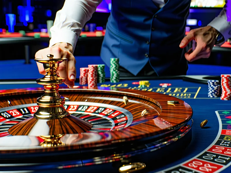 Người chia bài trực tiếp tại bàn Roulette của 88clb.com