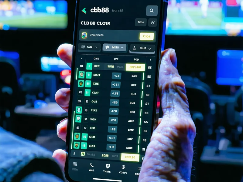 Người dùng đang tải hoặc sử dụng ứng dụng clb88 trên điện thoại di động