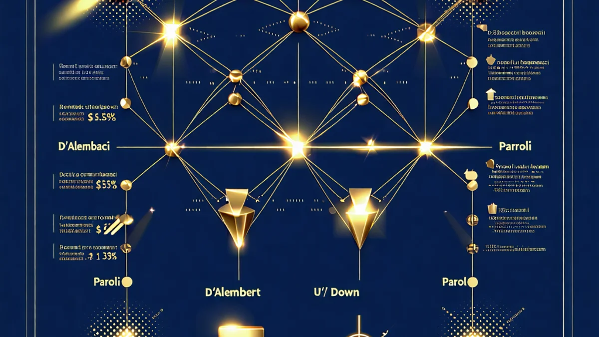 Biểu đồ minh họa các chiến lược Roulette