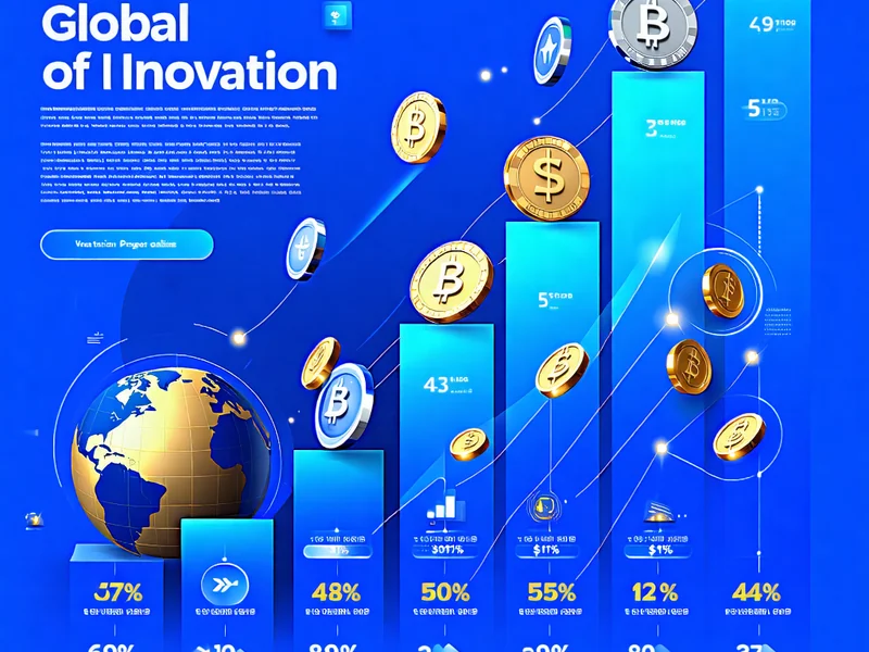 Biểu đồ tăng trưởng và đổi mới trong ngành cờ bạc trực tuyến, với logo clb88